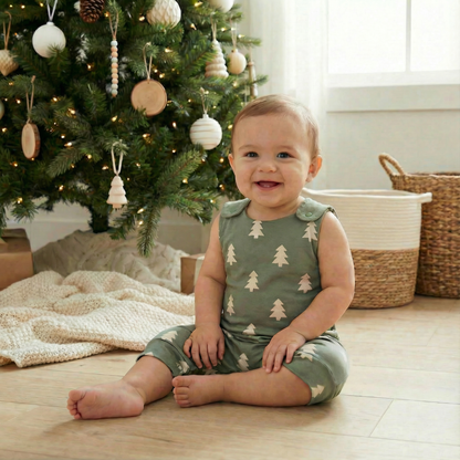 Christmas Harem Romper