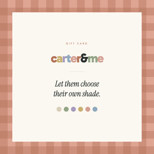Carter and Me Gift Card