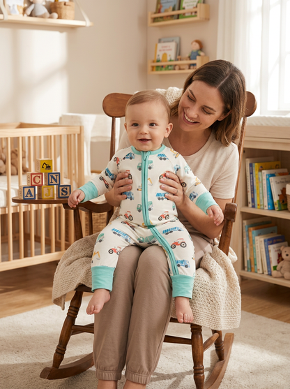 Baby - Sleep & Play Romper - Transport