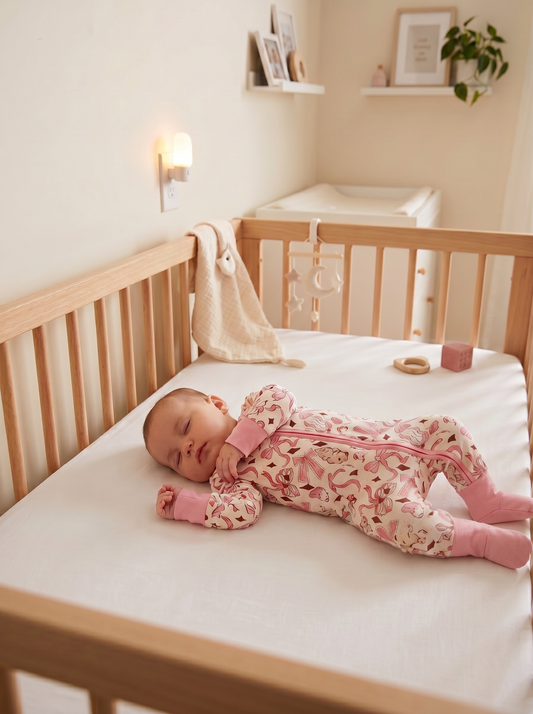 Baby - Sleep & Play Romper - Bows