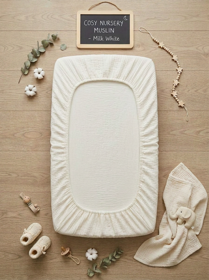 Muslin Fitted Cot Sheets
