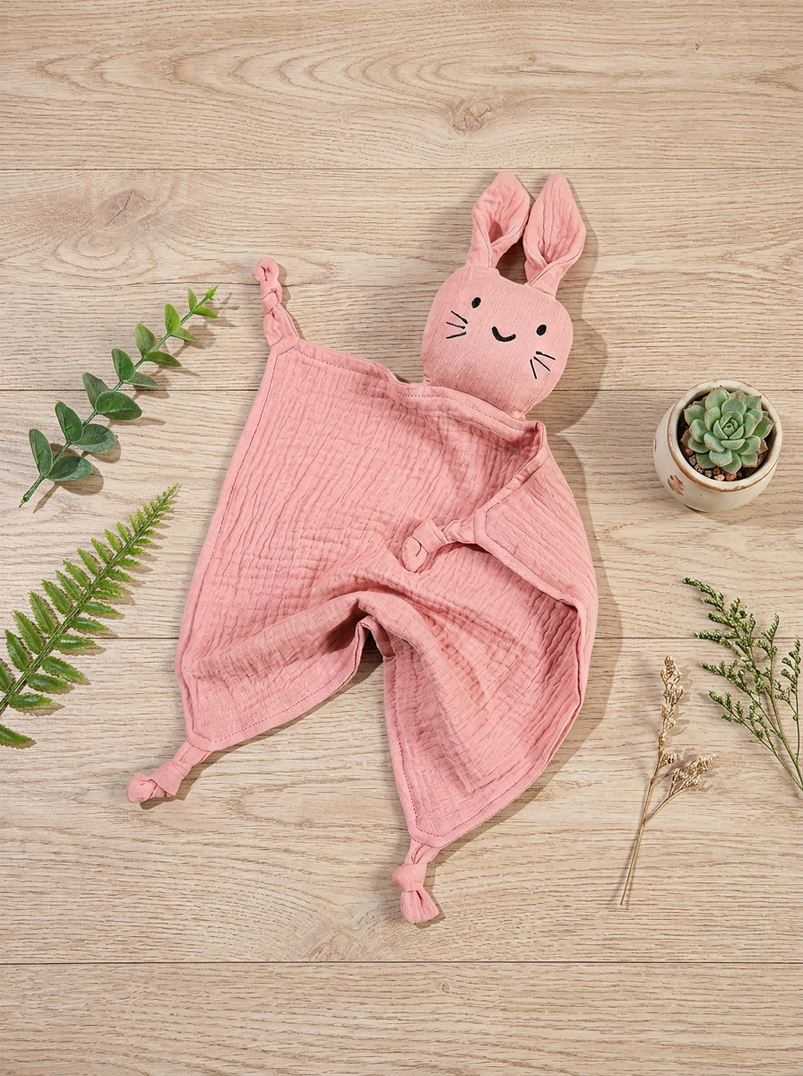 Muslin Soothing Blankie - Bunny