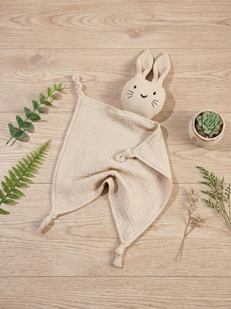 Muslin Soothing Blankie - Bunny
