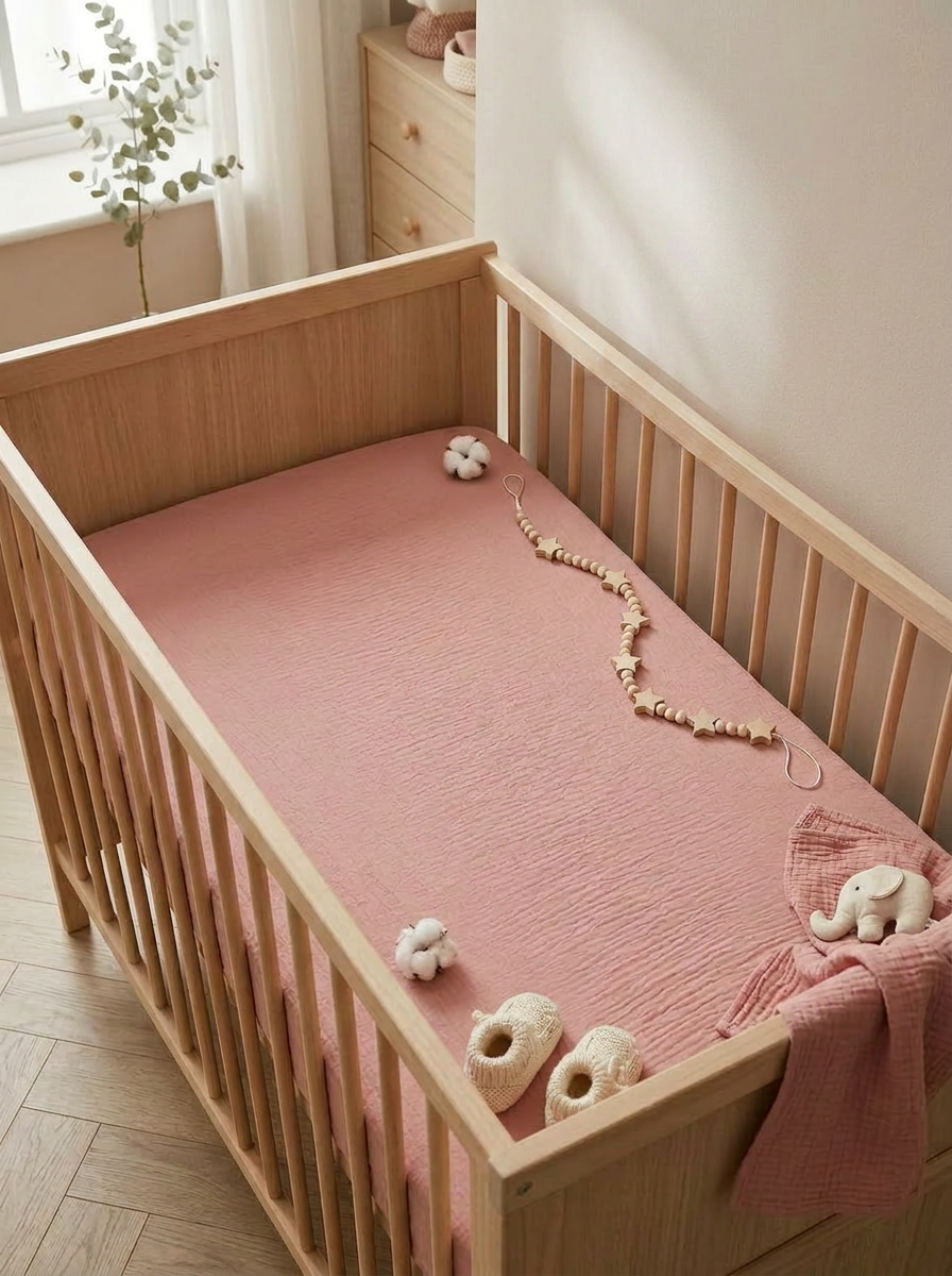 Muslin Fitted Cot Sheets