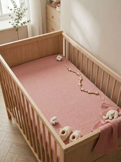 Muslin Fitted Cot Sheets