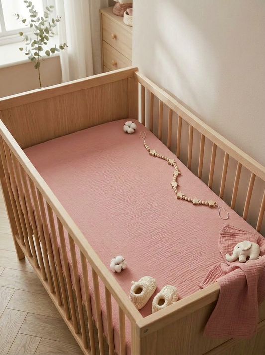 Muslin Fitted Cot Sheets