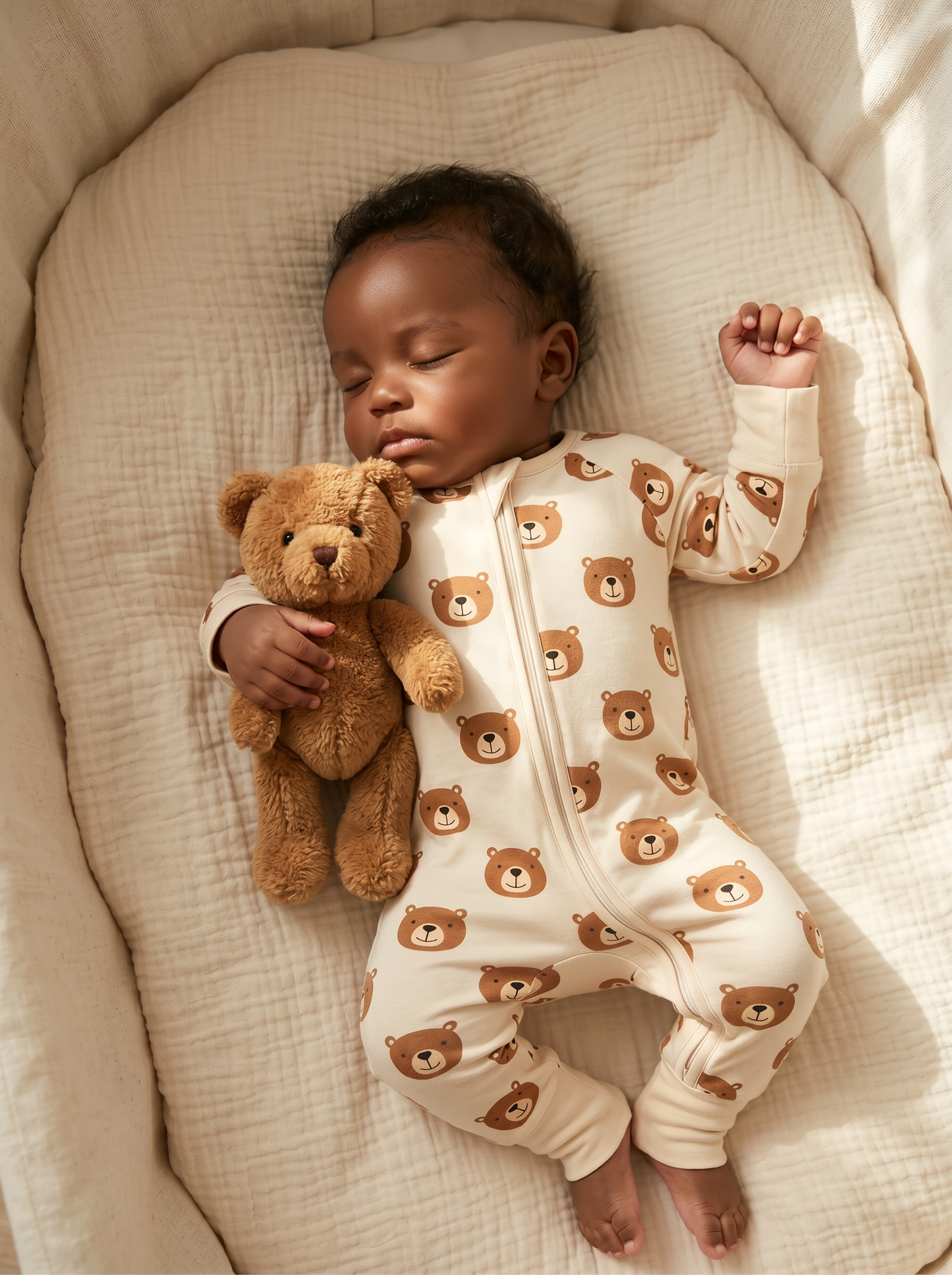 Baby - Sleep & Play Romper - Teddy Bears