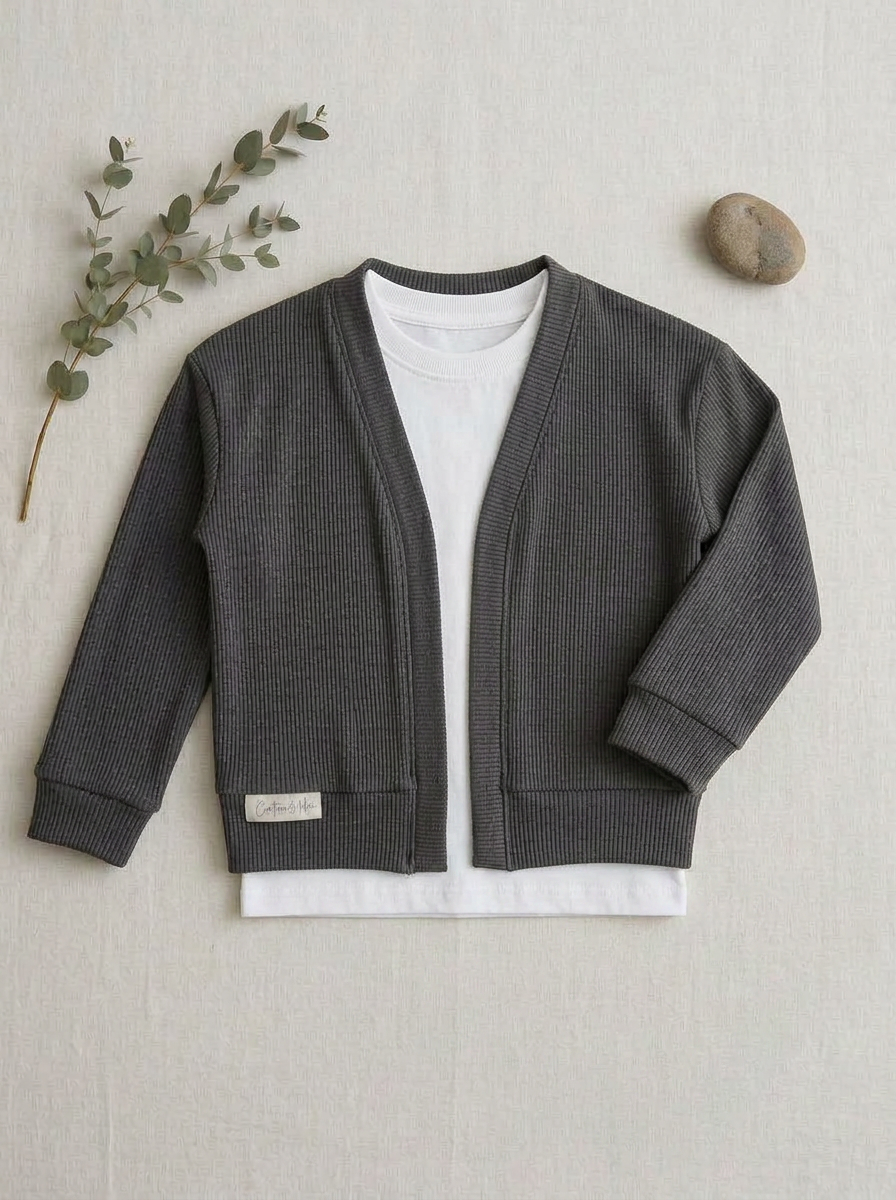 Toddler + Kids - Cardigan with Beanie