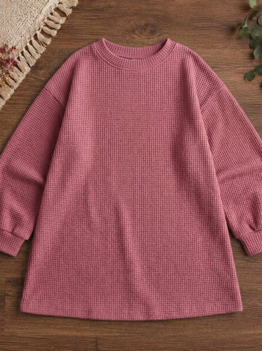 Toddler + Kids - Oversized Knitted Dress