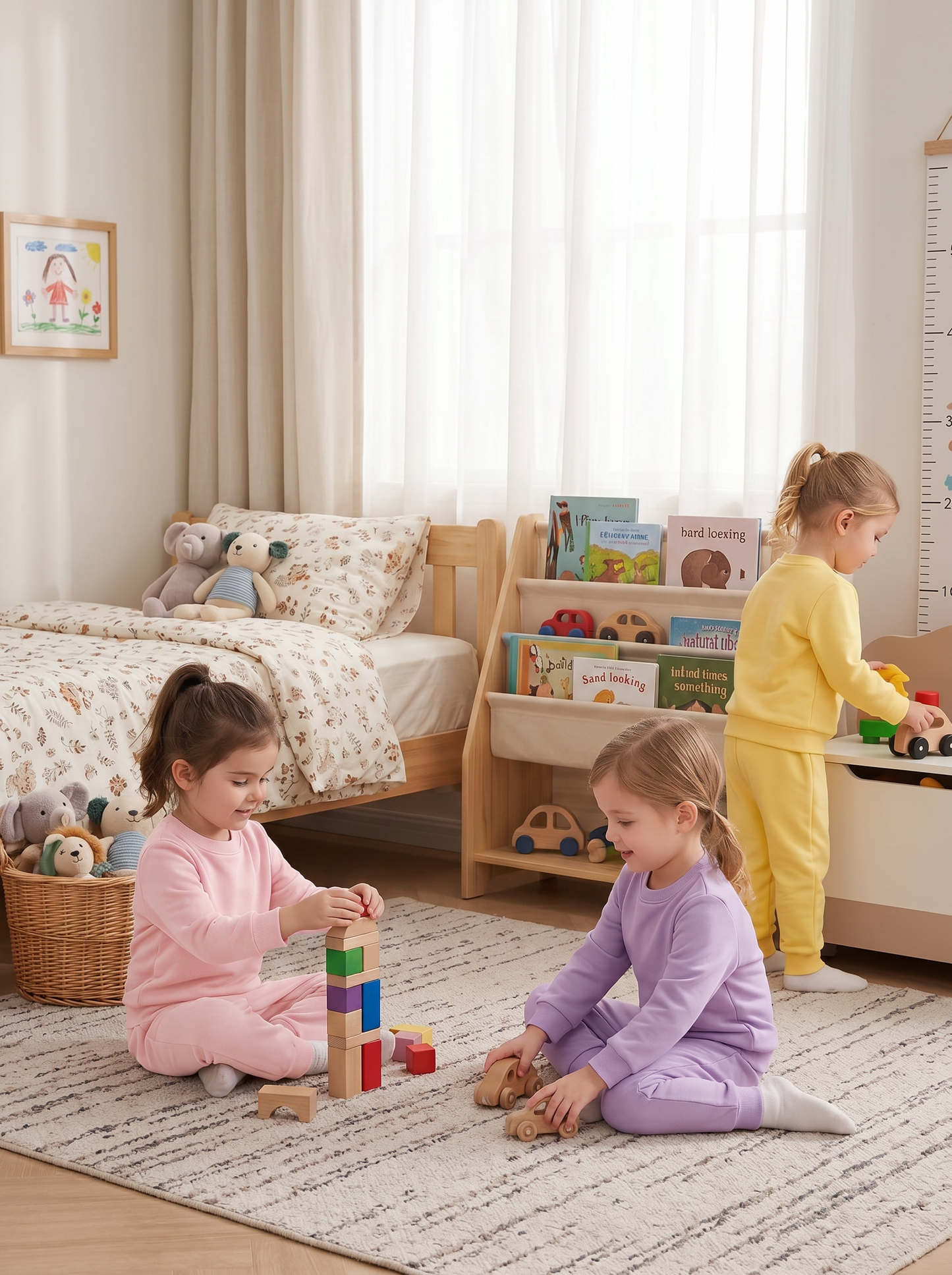Toddler + Kids - Solid Cotton Tracksuit Set