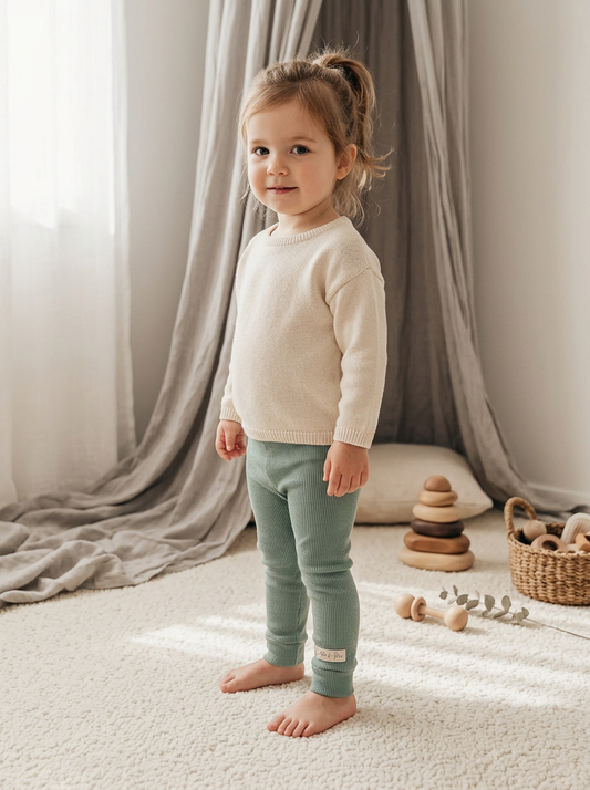 Toddler + Kids - Ribbed Leggings