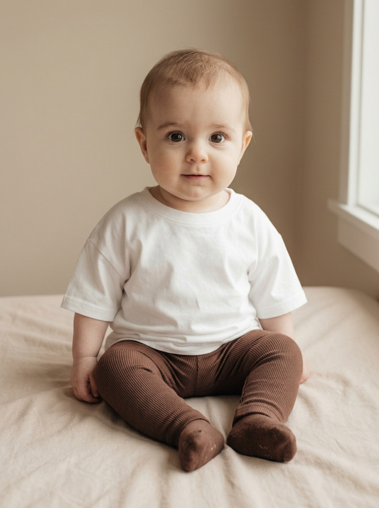 Baby - Ribbed Leggings