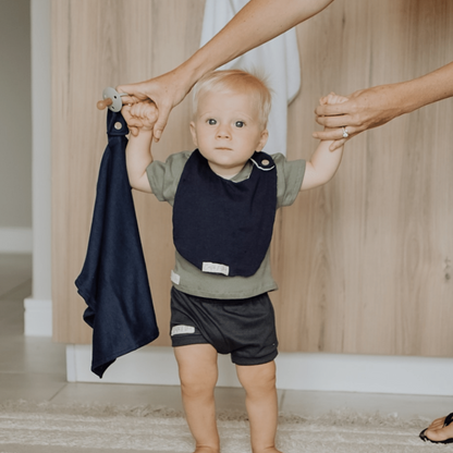 Baby Solid Cotton Bum Shorts